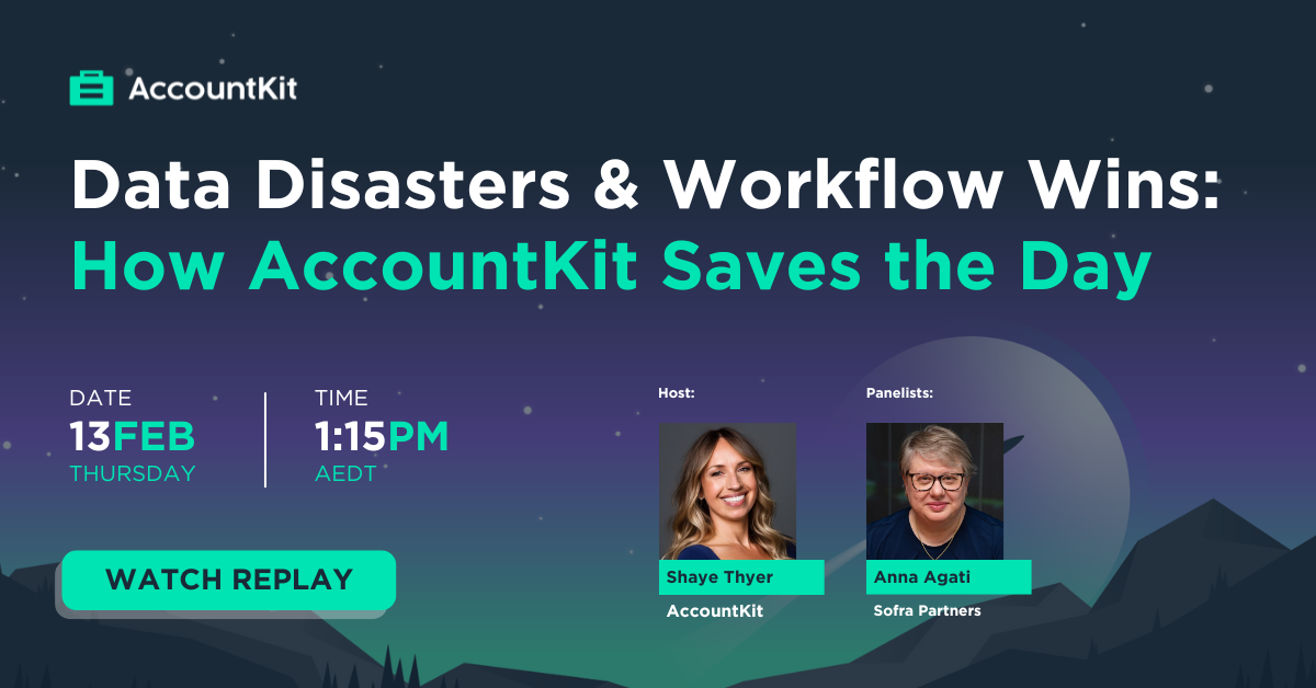 Data Disasters & Workflow Wins